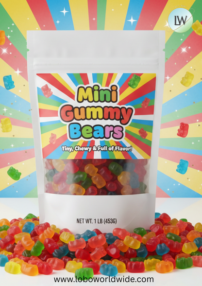 Mini Gummy Bears(Various Sizes)