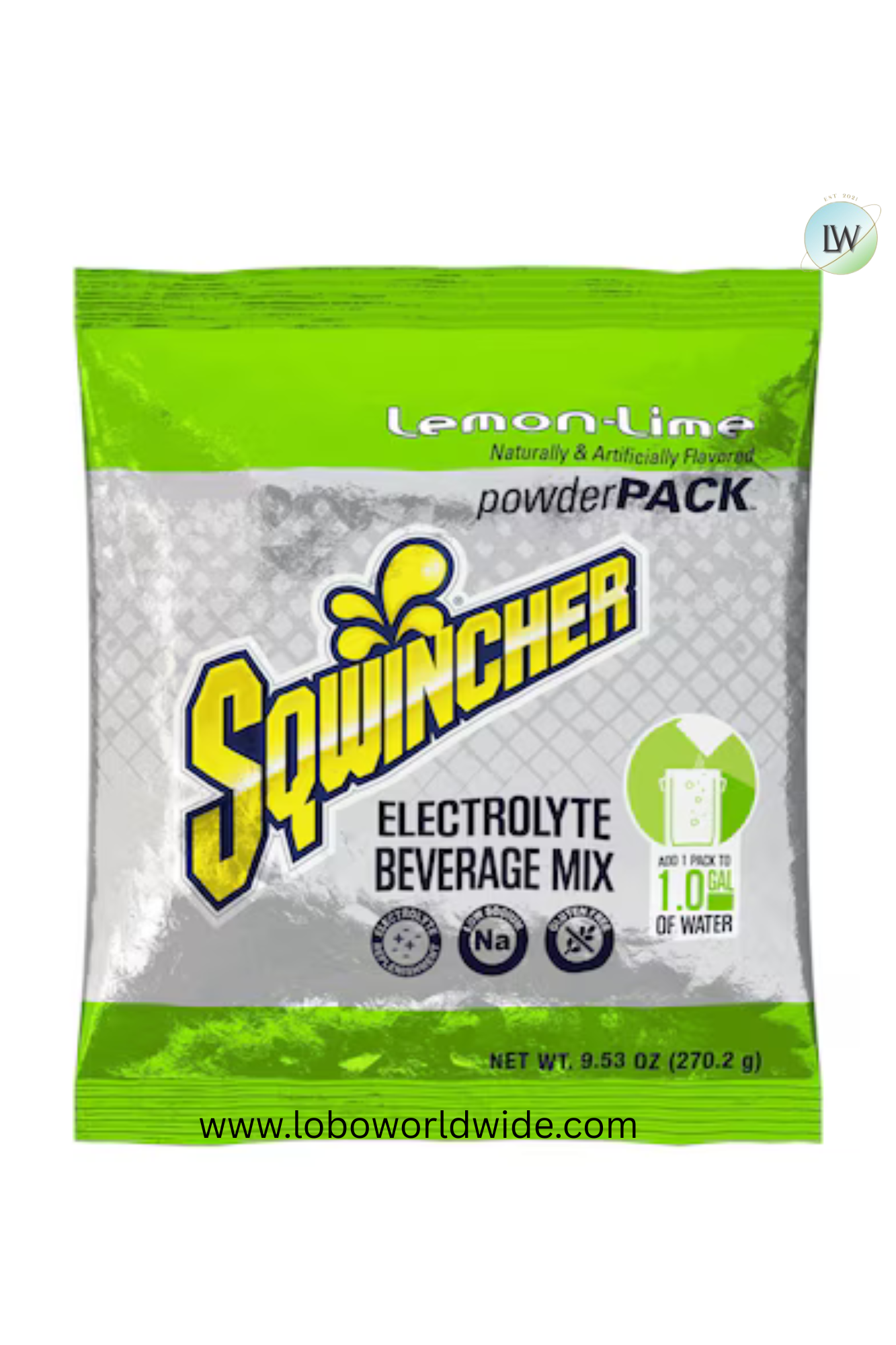 Sqwincher Sports Drink Mix Powder 9.5 oz.PK20(Various Flavours)