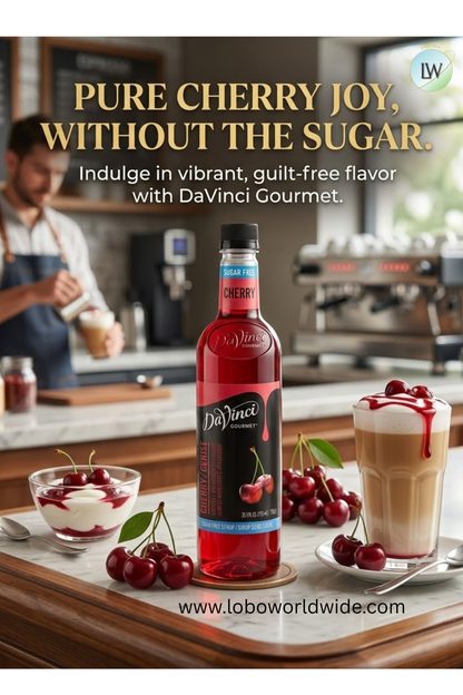 DaVinci Gourmet Sugar-Free Flavoring Syrup 750 mL - 4/Case (Various Flavors)