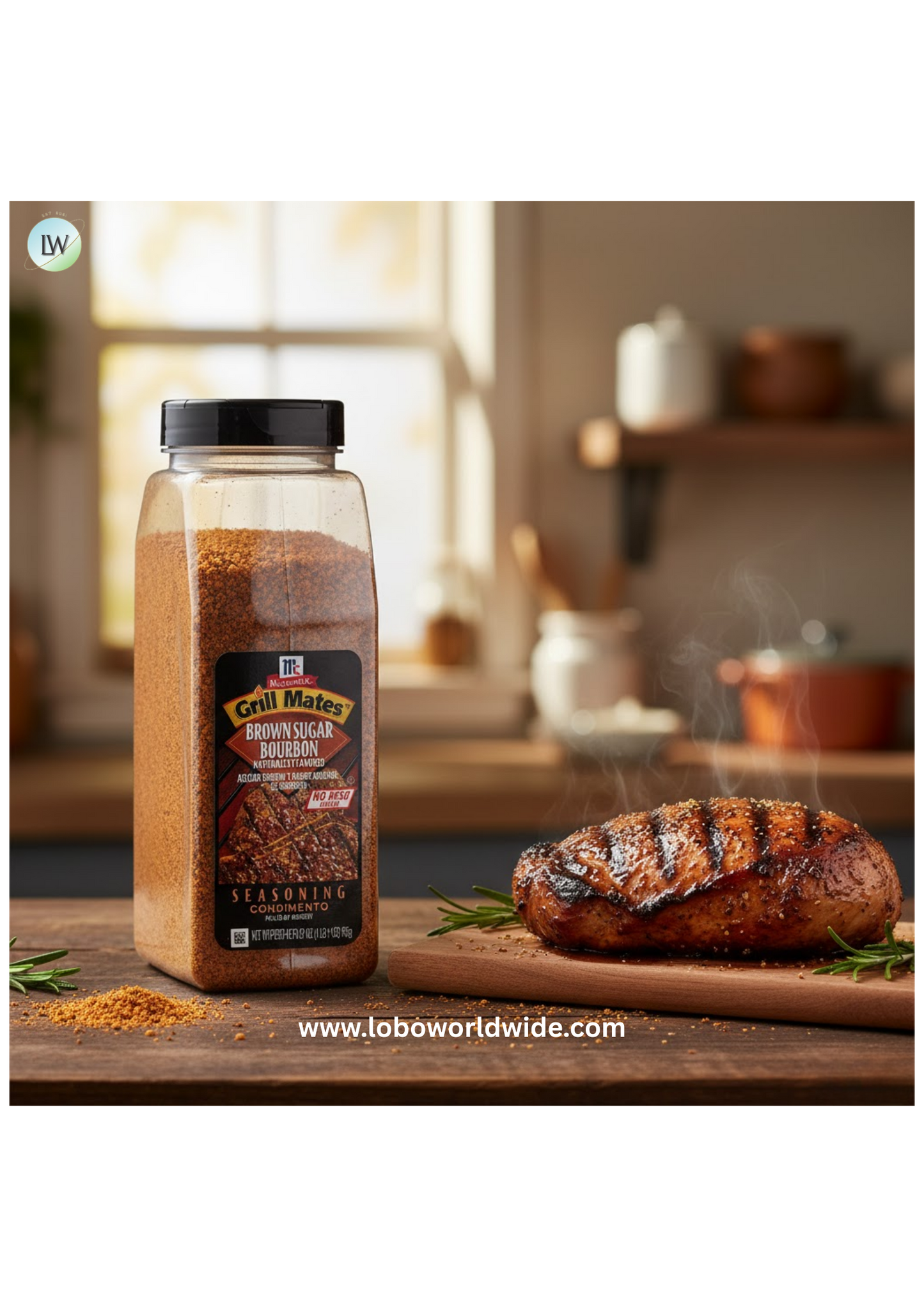 McCormick Grill Mates 27 oz. Brown Sugar Bourbon Seasoning