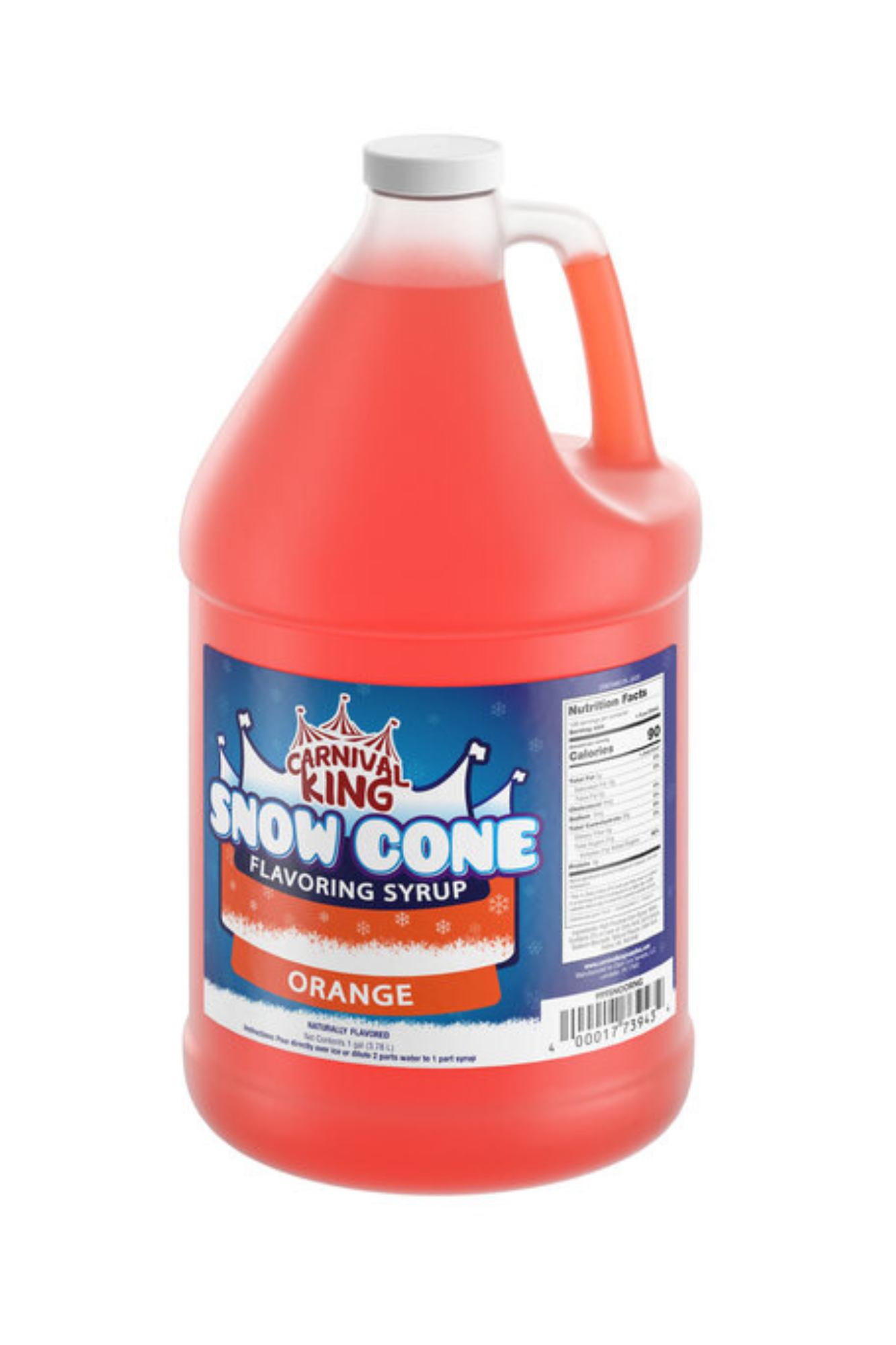 Carnival King 1 Gallon Cone Syrup(Various Flavours)