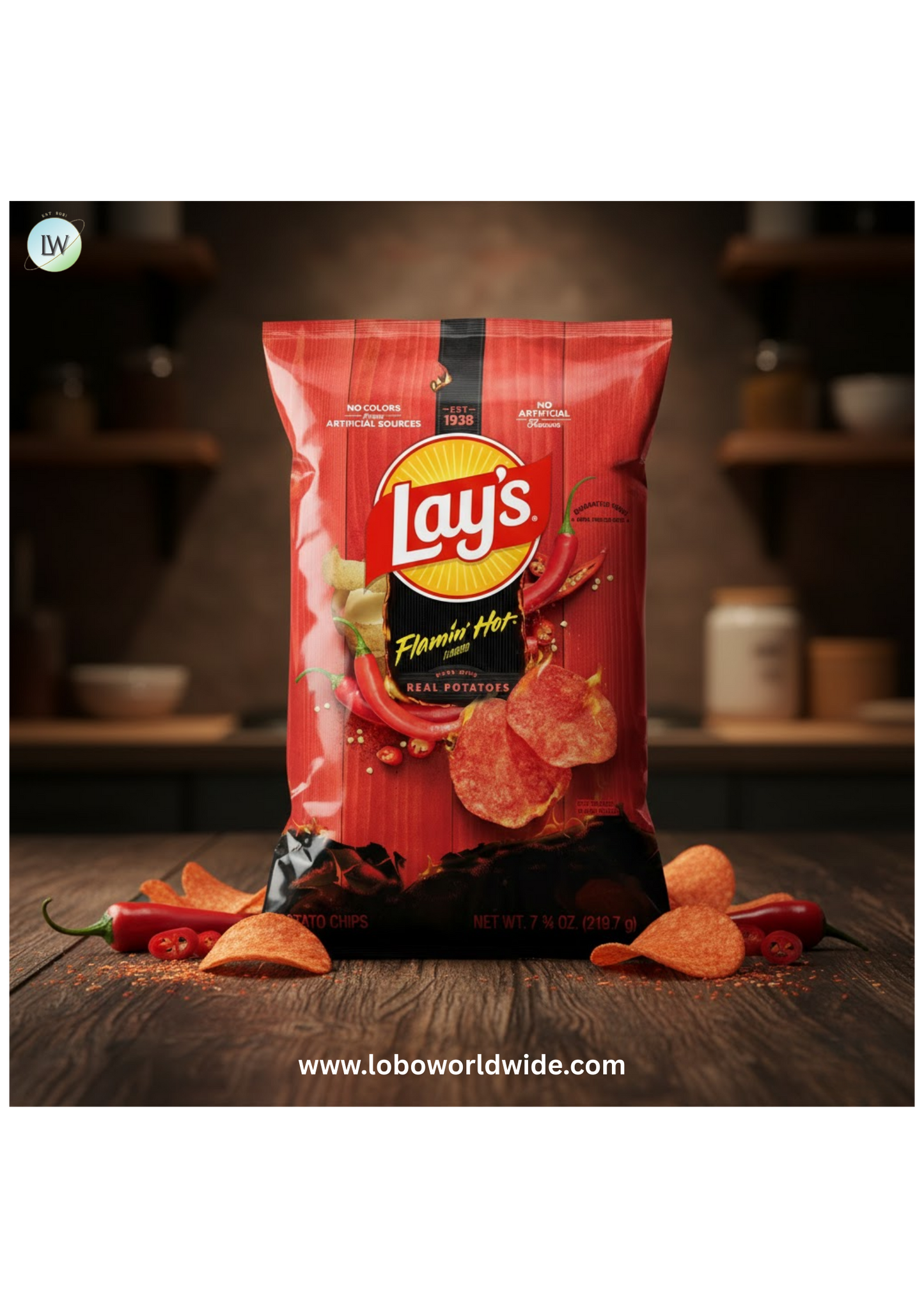 Lay's Baked Gluten-Free Barbecue Flavored Potato Chips, 6.25 oz Bag