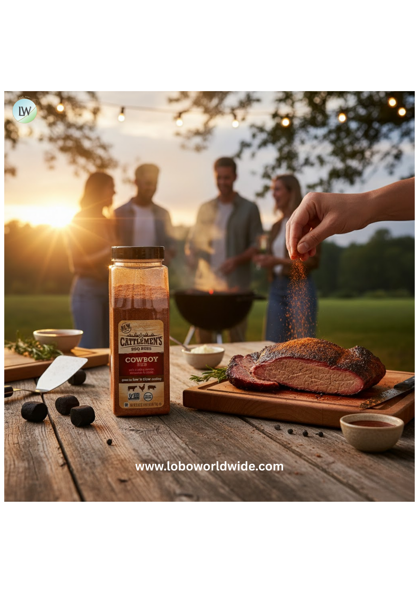 Cattlemen's 27.25 oz. Cowboy BBQ Rub