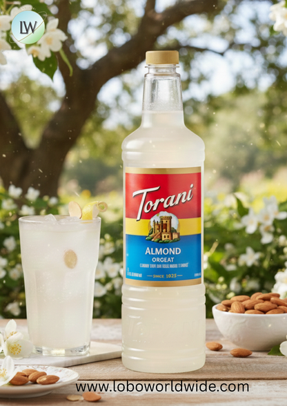 Torani Syrup Plastic Bottle 1 Liter - 6/Case (Various Flavors)