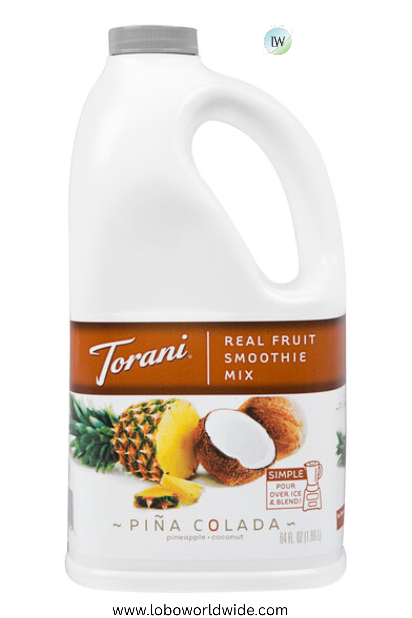Torani Fruit Smoothie Mix- 64 fl. oz.- 6/Case