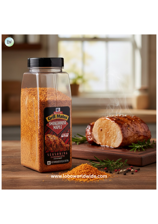 McCormick Grill Mates 28 oz. Smokehouse Maple Seasoning- 6/Case