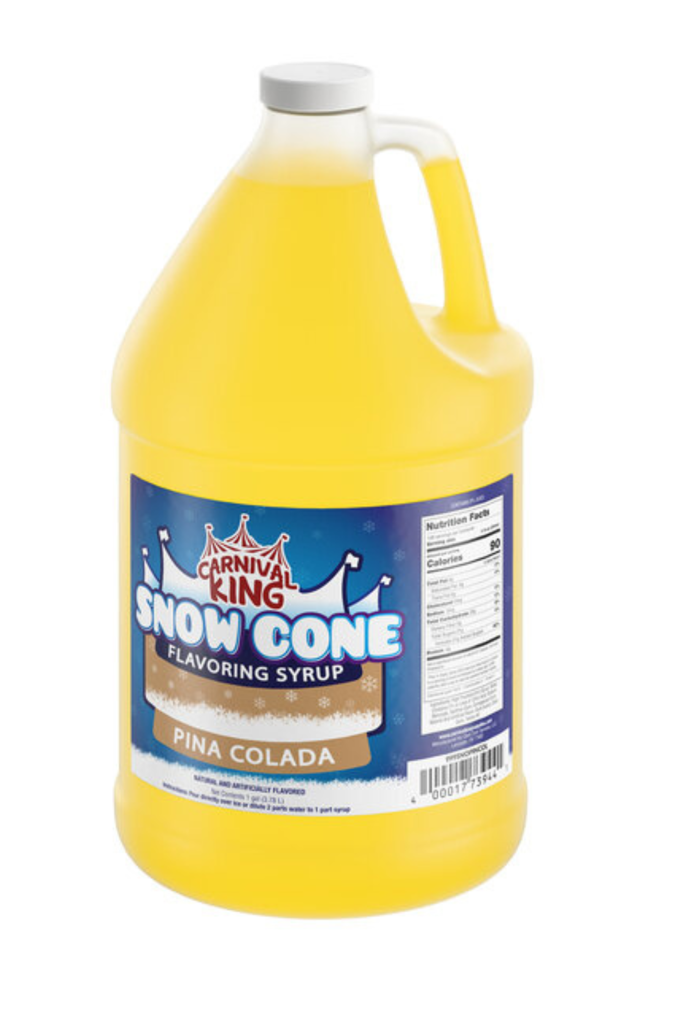 Carnival King 1 Gallon Cone Syrup(Various Flavours)
