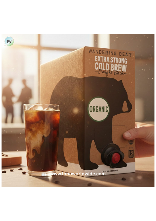 Wandering Bear Decaf Cold Brew Coffee On Tap, 96 fl oz