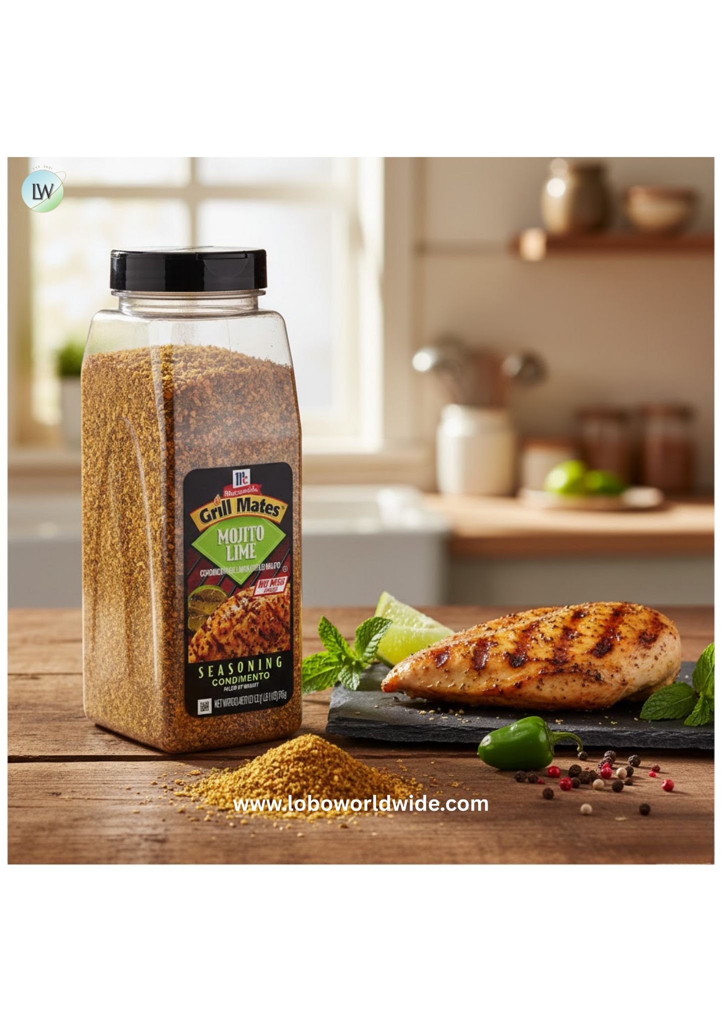 McCormick Grill Mates 27 oz. Mojito Lime Seasoning