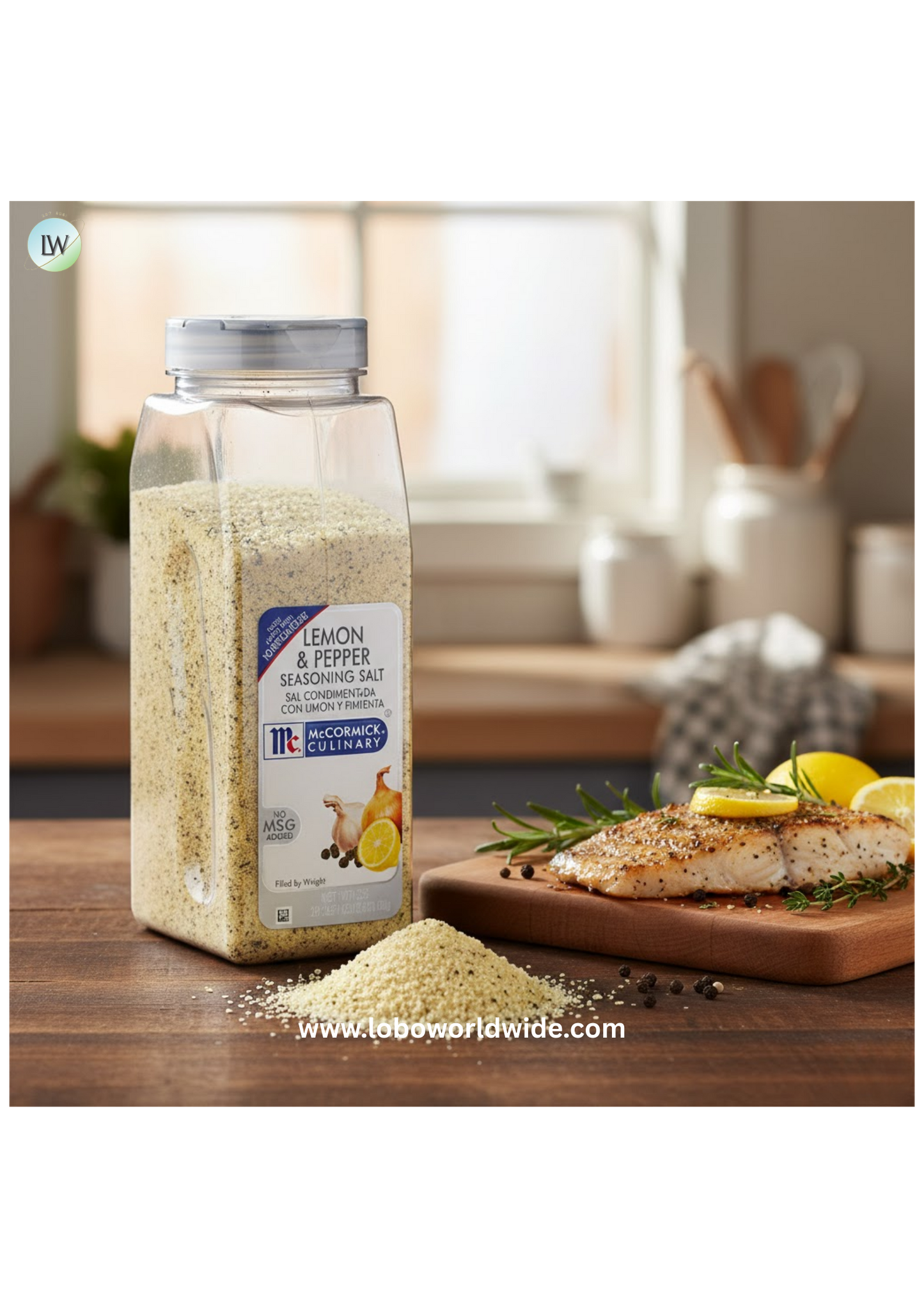 McCormick Culinary Lemon and Pepper Seasoning Salt 28 oz.
