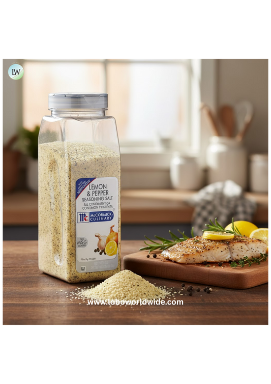 McCormick Culinary Lemon and Pepper Seasoning Salt 28 oz.