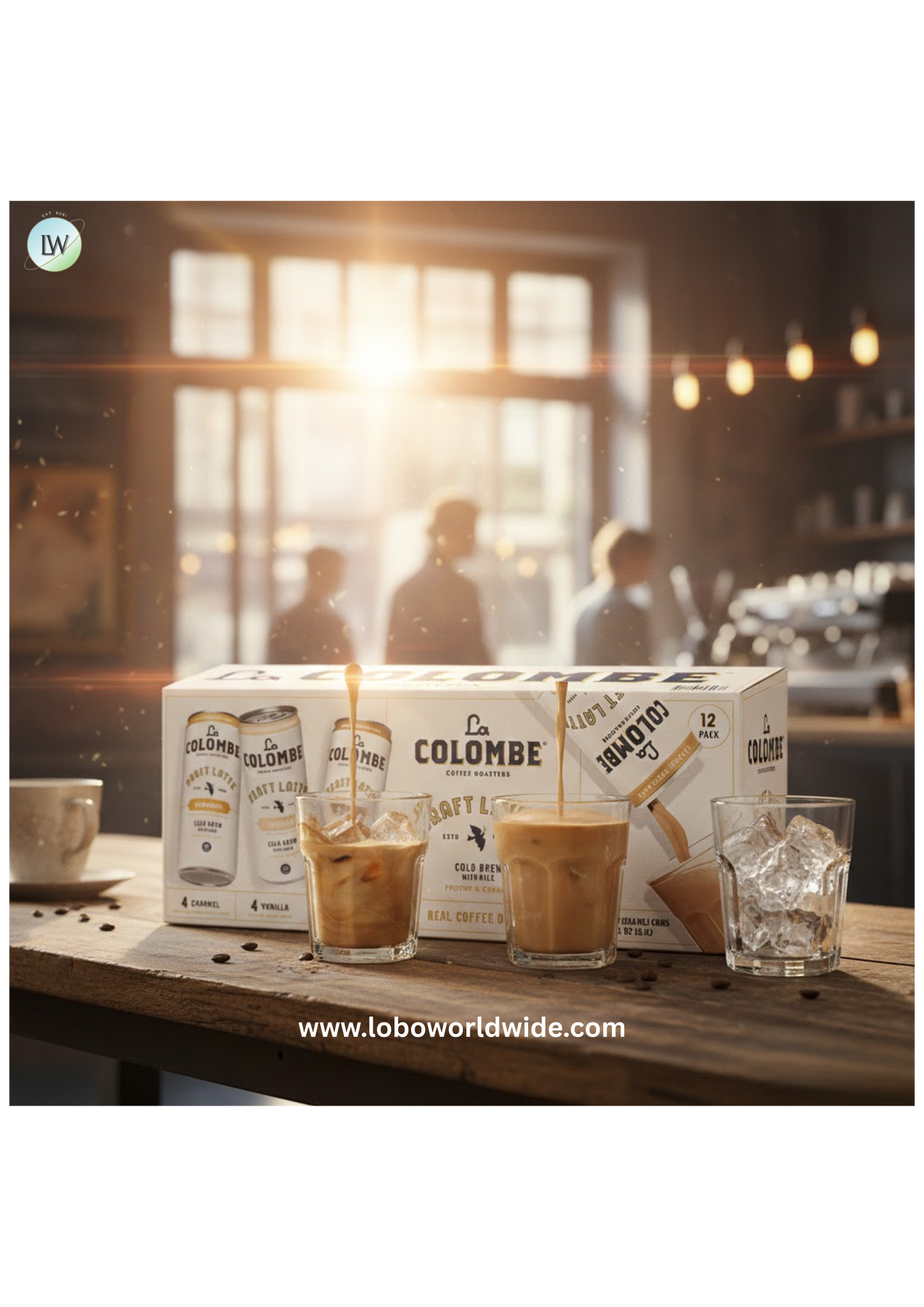 La Colombe Coffee Draft Latte, Variety Pack, Cans, 12 pk./9 fl. oz.