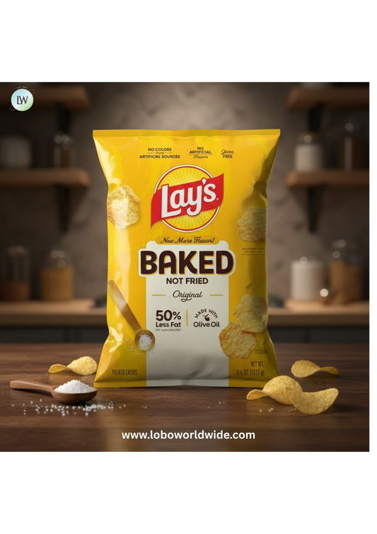 Lay's Baked Gluten-Free Original Potato Chips, 6.25 Oz.
