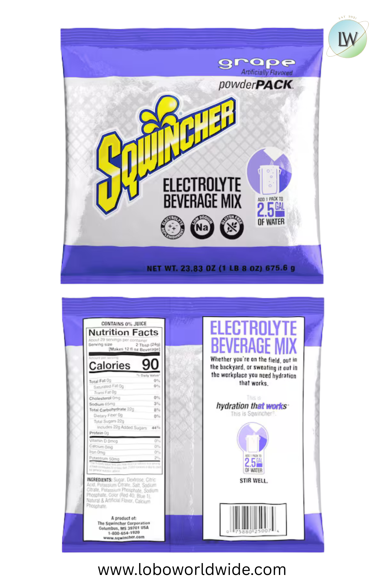 Sports Drink Mix Powder 23.83 oz.(Various Flavours)