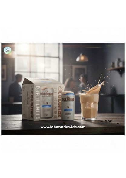 La Colombe Double Draft Latte with Oatmilk - 9 Fl. Oz. 4 Pack