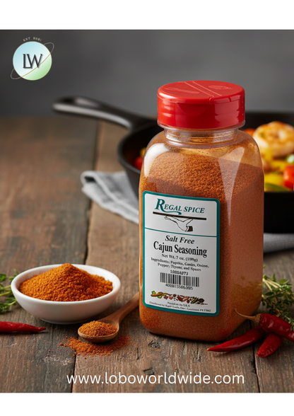 Regal Salt-Free Cajun Seasoning (Various Sizes)