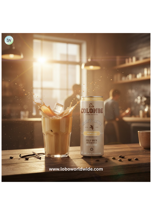 La Colombe Vanilla Draft Latte with Oatmilk, 11 Fl. Oz., Single Can