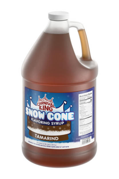 Carnival King 1 Gallon Cone Syrup- 4/Case (Various Flavours)