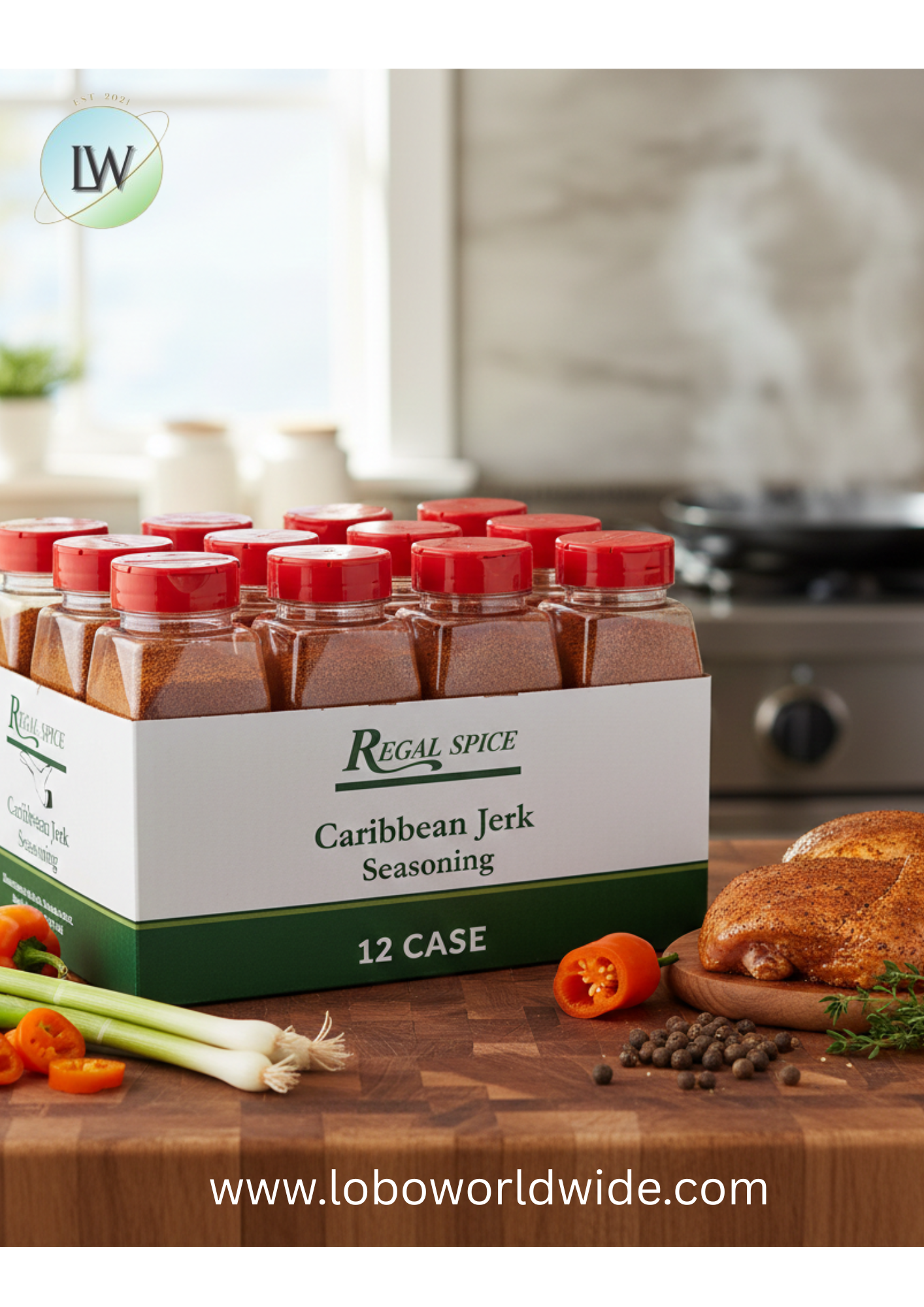 Regal Caribbean Sunrise Jerk Seasoning (Various Sizes)