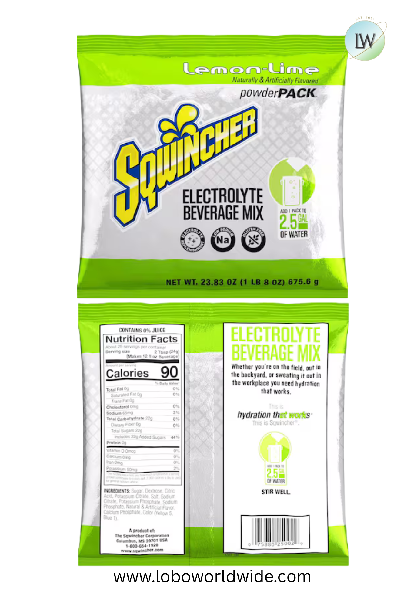 Sports Drink Mix Powder 23.83 oz.(Various Flavours)