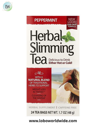 21st Century, Herbal Slimming Tea, 24 Tea Bags, 1.7 oz (48 g)
