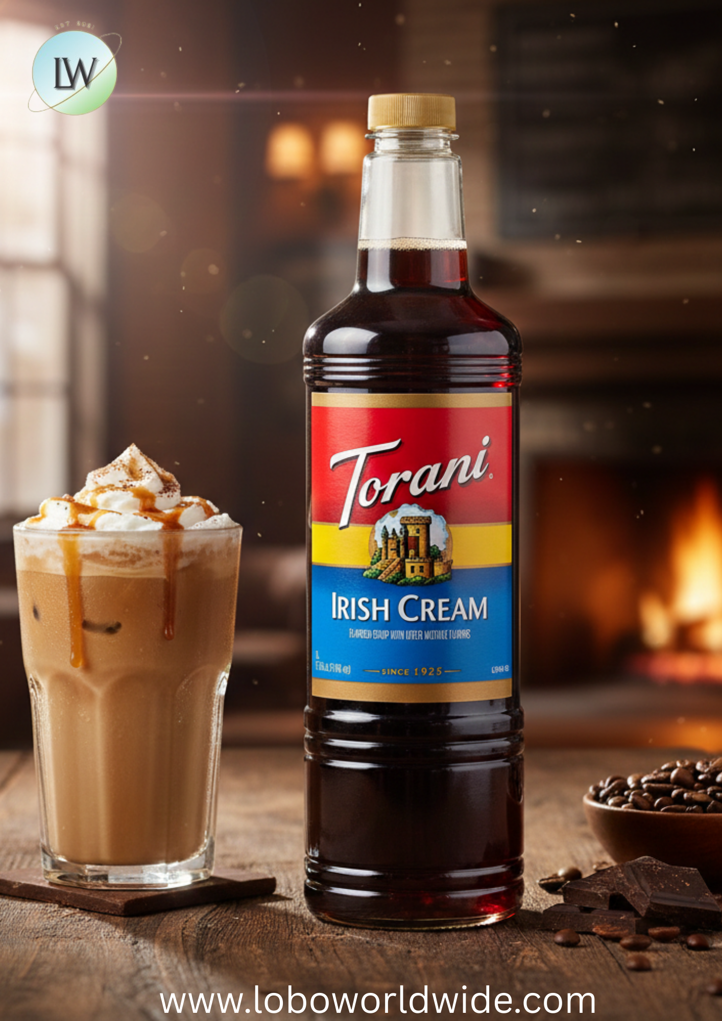 Torani Syrup Plastic Bottle 1 Liter - 6/Case (Various Flavors)