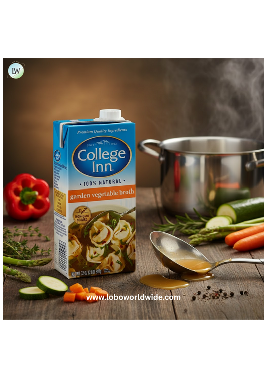 College Inn 32 oz. Vegetable Broth - 12/Case