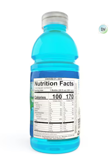 Sqwincher Sports Drink, Regular, 20 oz ready to drink,PK24(Various Flavours)