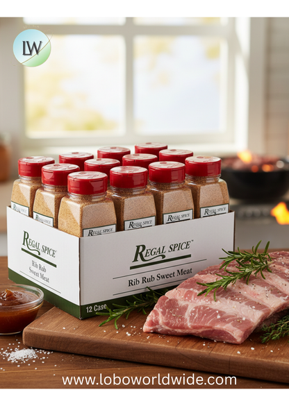 Regal Sweet Meat Rib Rub (Various Sizes)