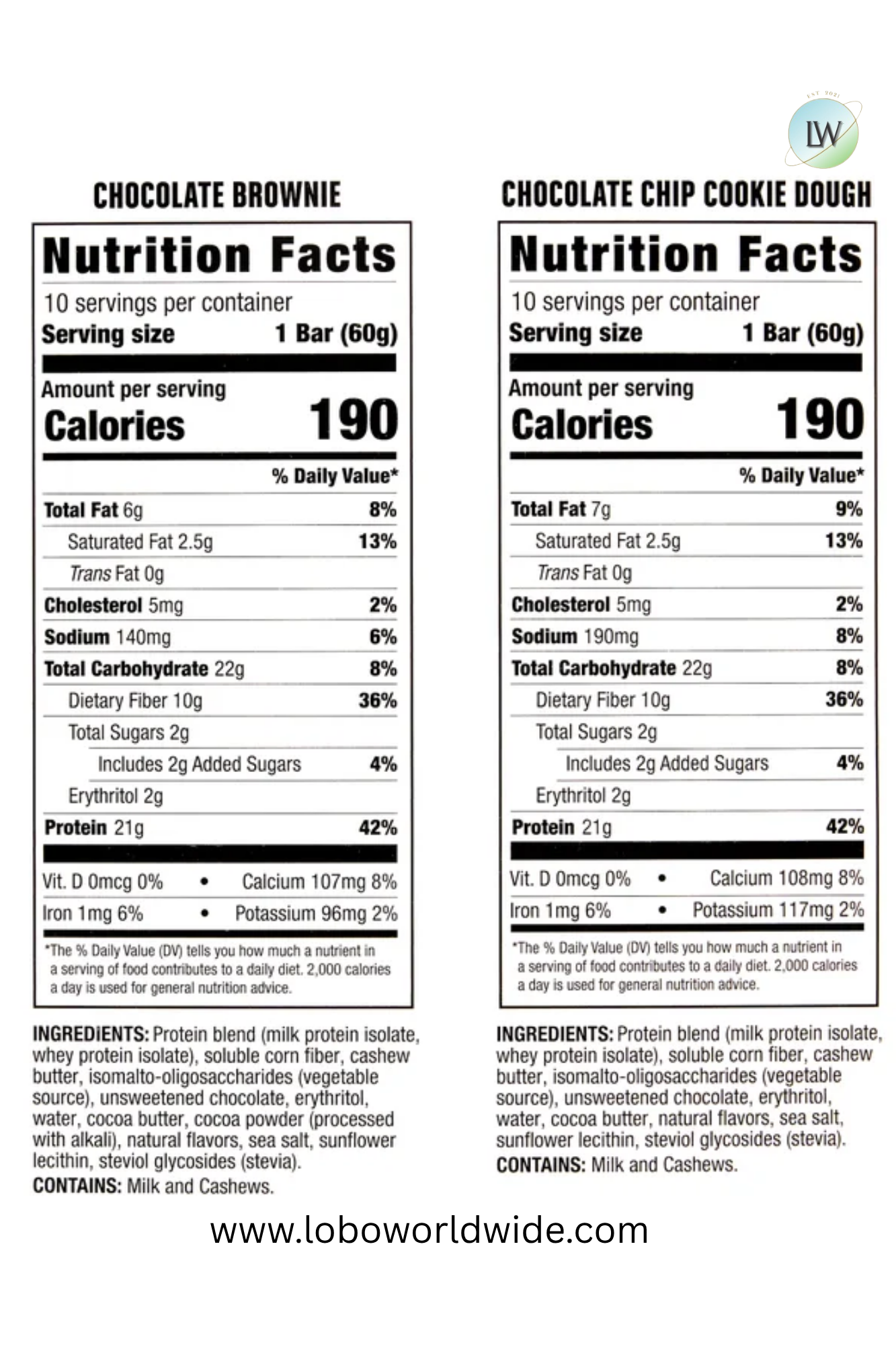Kirkland Signature Protein Bar, Variety Pack, 2.12 oz, 20-count