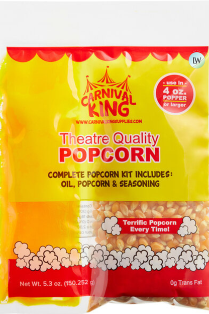 Carnival King All-In-One Popcorn Kit(Various Sizes)