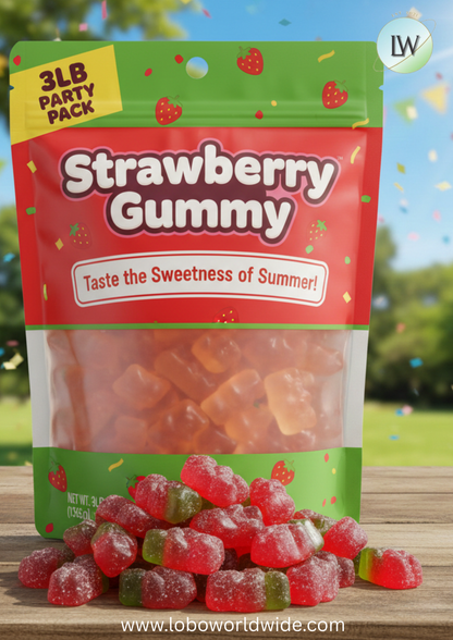 Strawberry Gummy(Various Sizes)