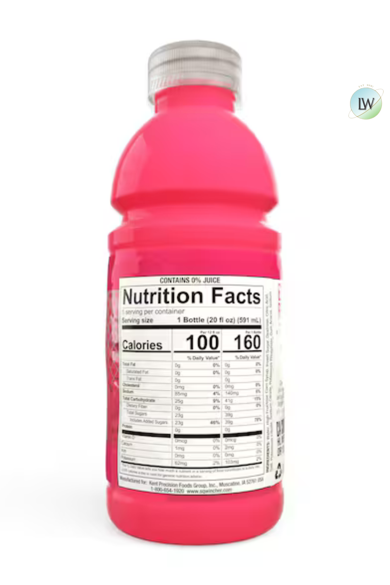 Sqwincher Sports Drink, Regular, 20 oz ready to drink,PK24(Various Flavours)