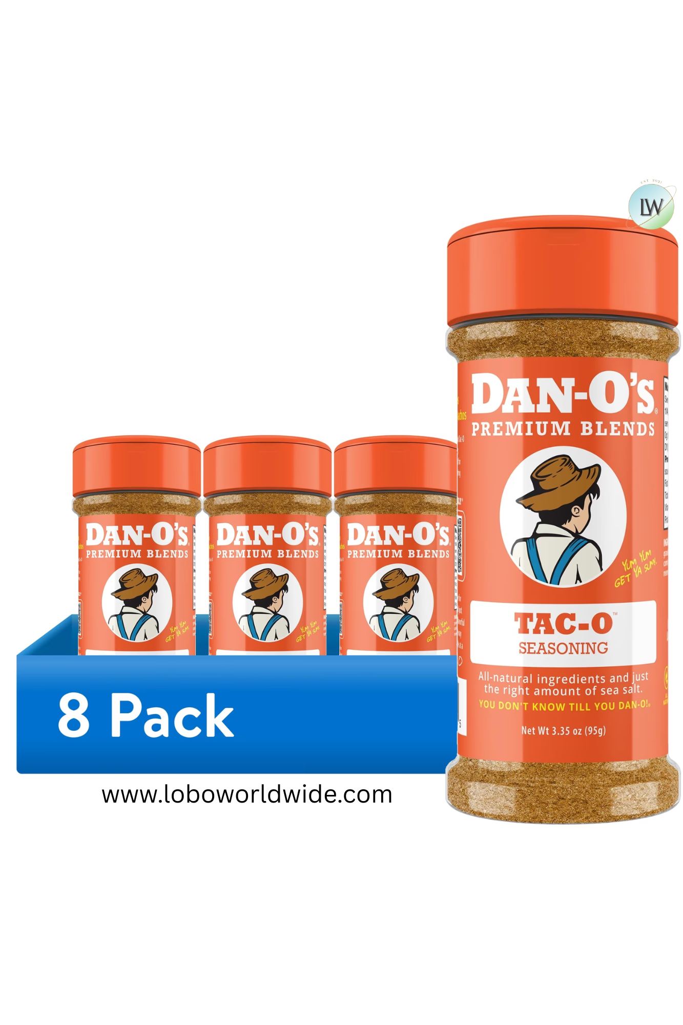 Dan-O's Tac-O™ Seasoning - All-Purpose Taco Seasoning