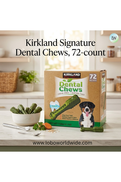 Kirkland Signature Dental Chews, 72-count