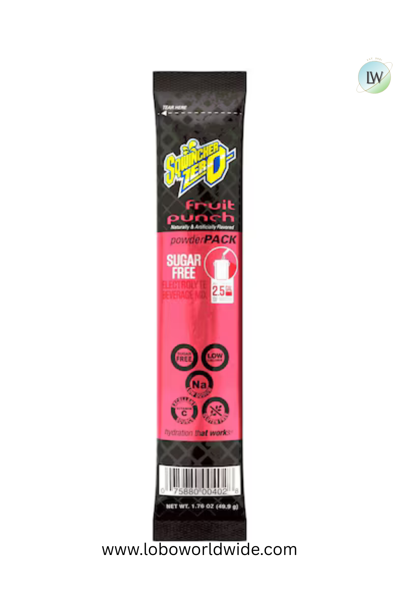 Sqwincher Sports Drink Mix Powder 1.76 oz.,PK8(Various Flavours)