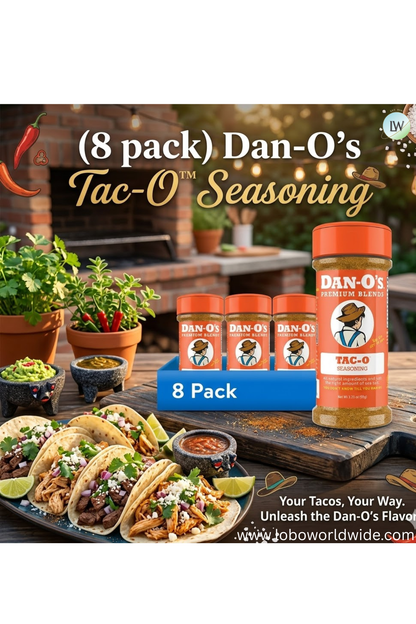 Dan-O's Tac-O™ Seasoning - All-Purpose Taco Seasoning