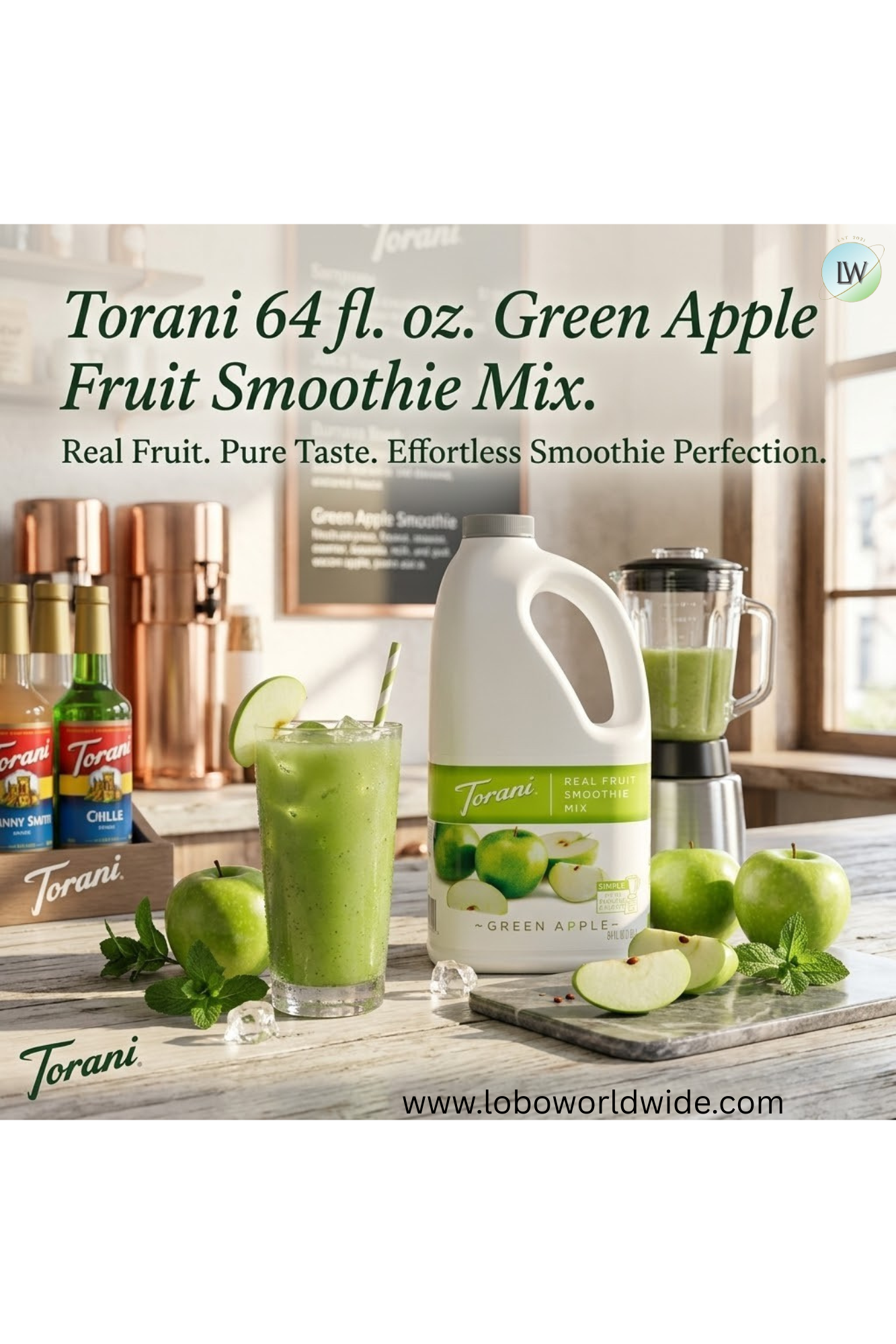 Torani Fruit Smoothie Mix- 64 fl. oz.