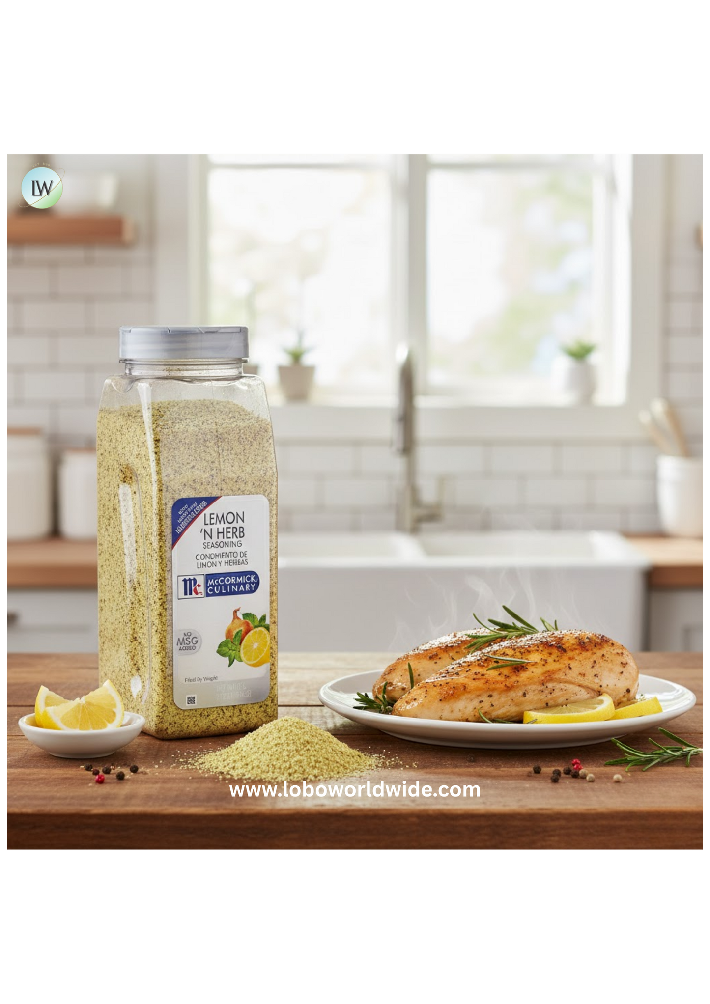 McCormick Culinary Lemon 'N Herb Seasoning 24 oz.