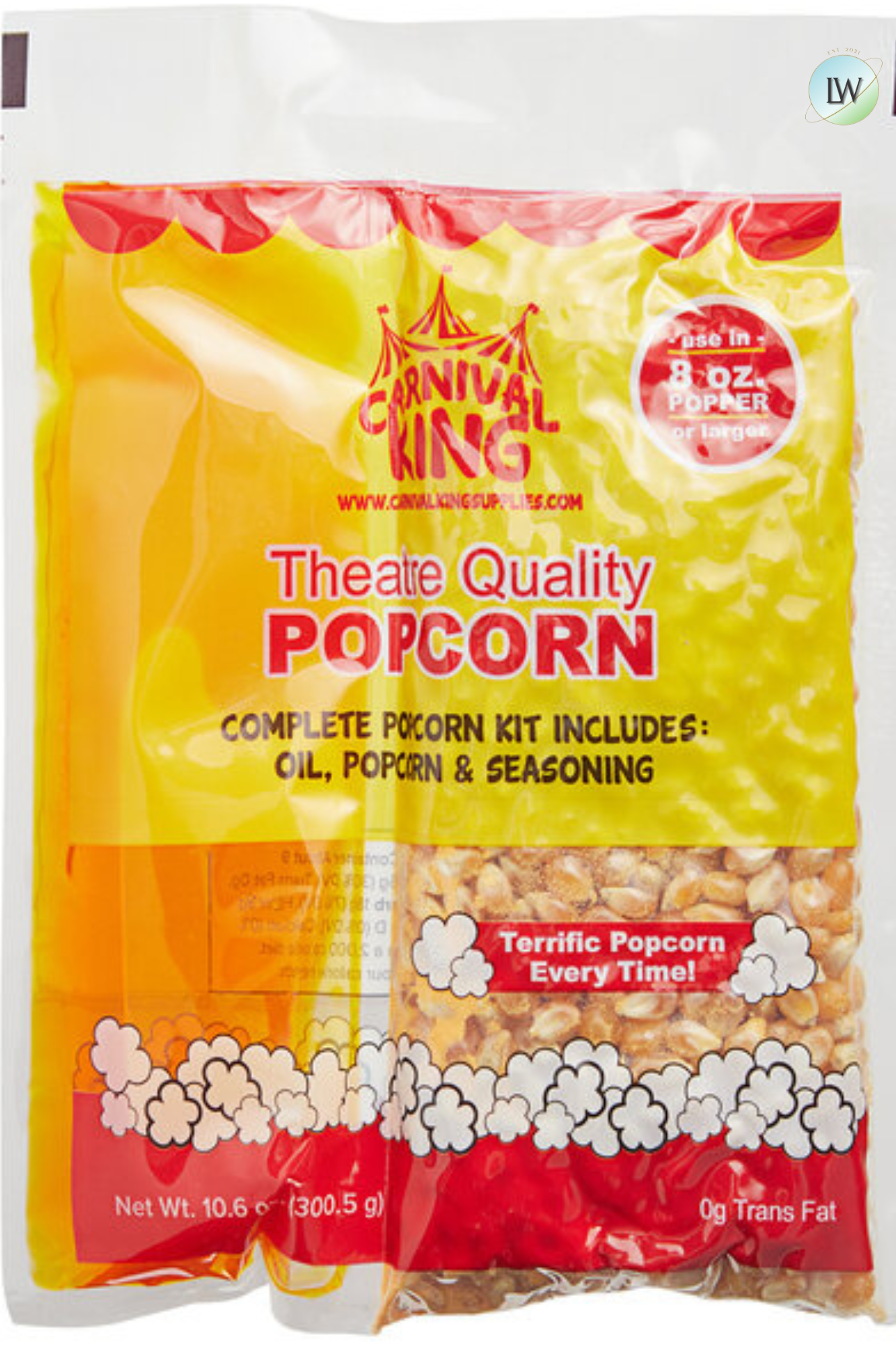 Carnival King All-In-One Popcorn Kit(Various Sizes)
