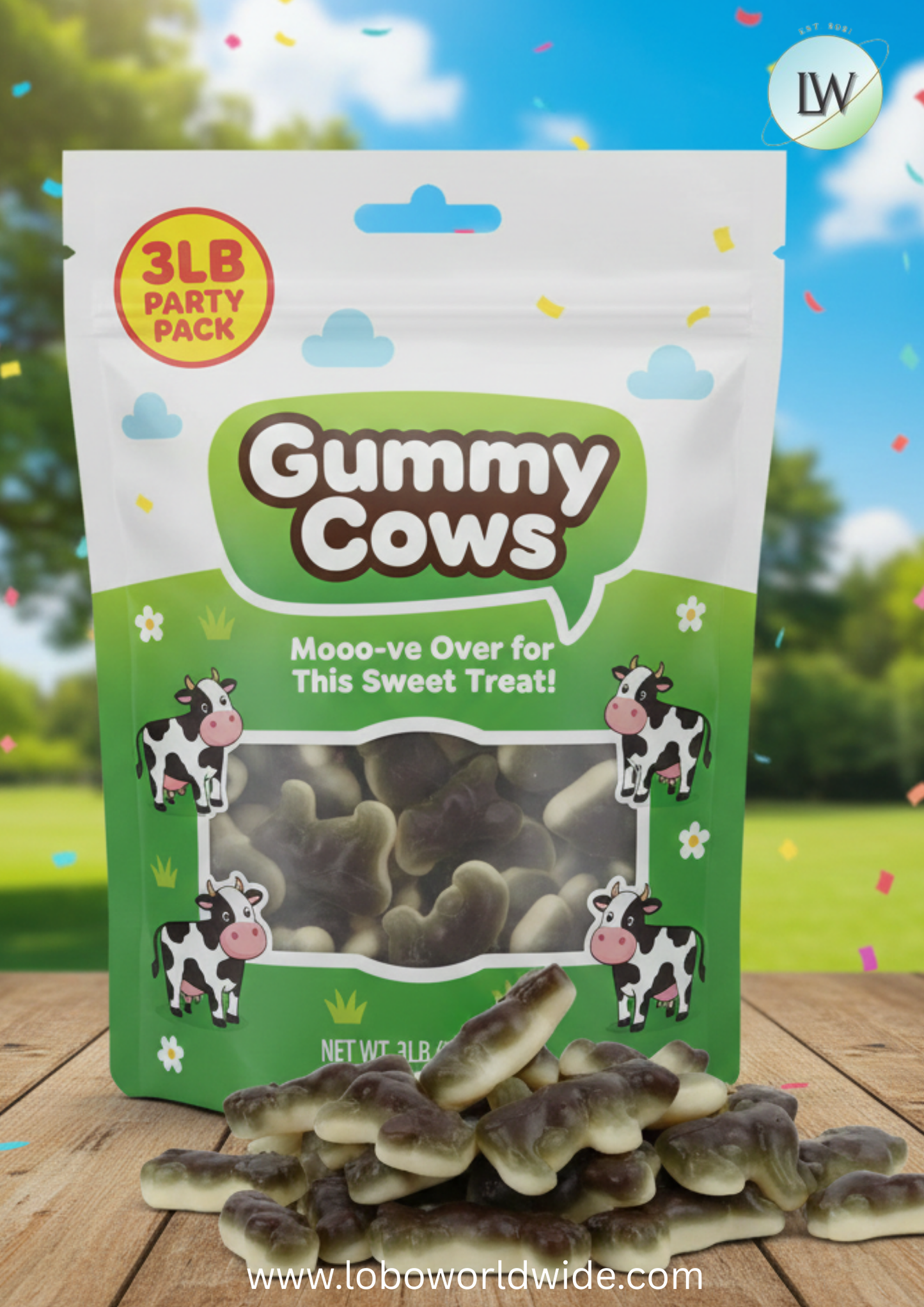 Gummy Cows(Various Sizes)
