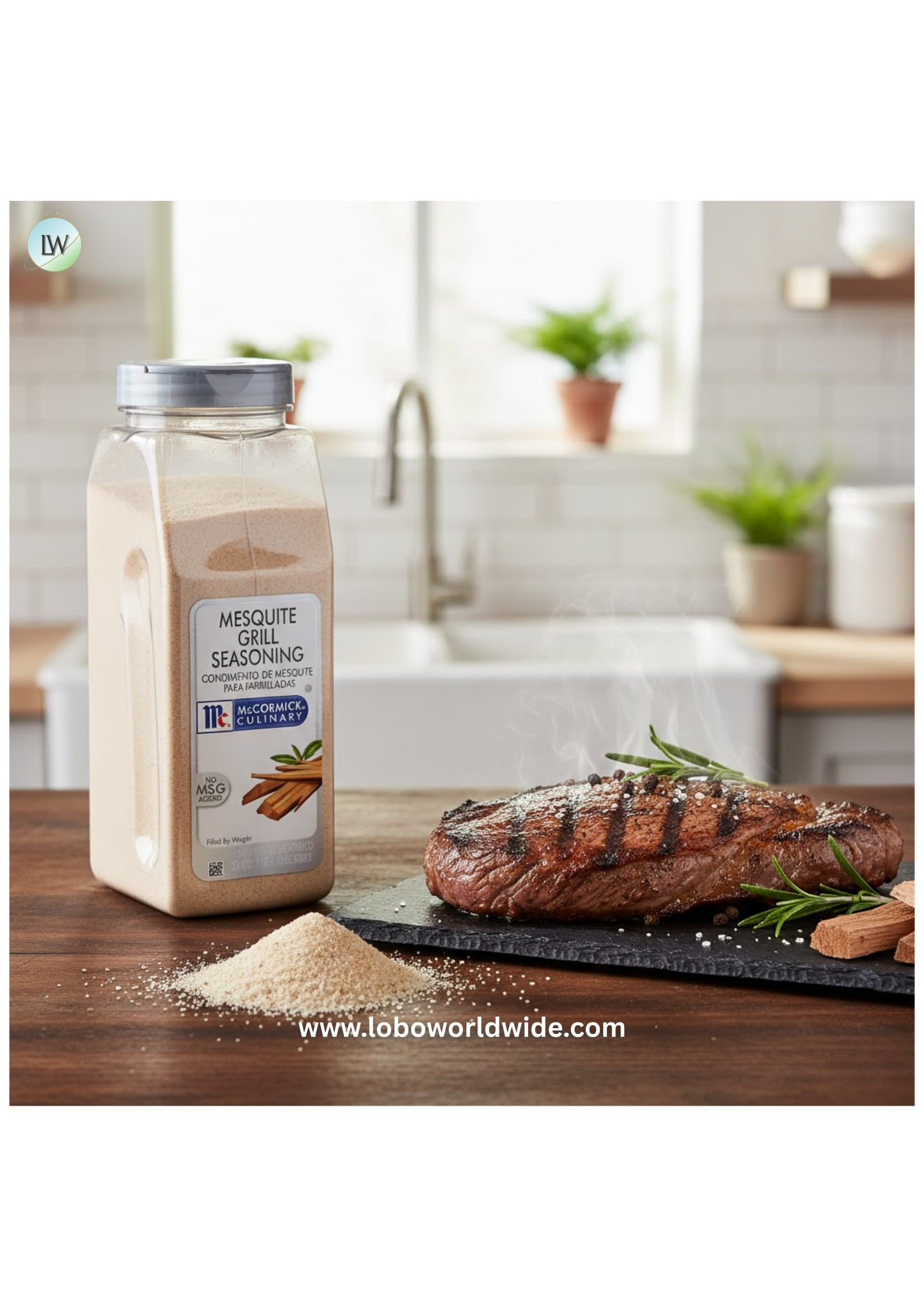 McCormick Culinary Mesquite Grill Seasoning 22 oz.