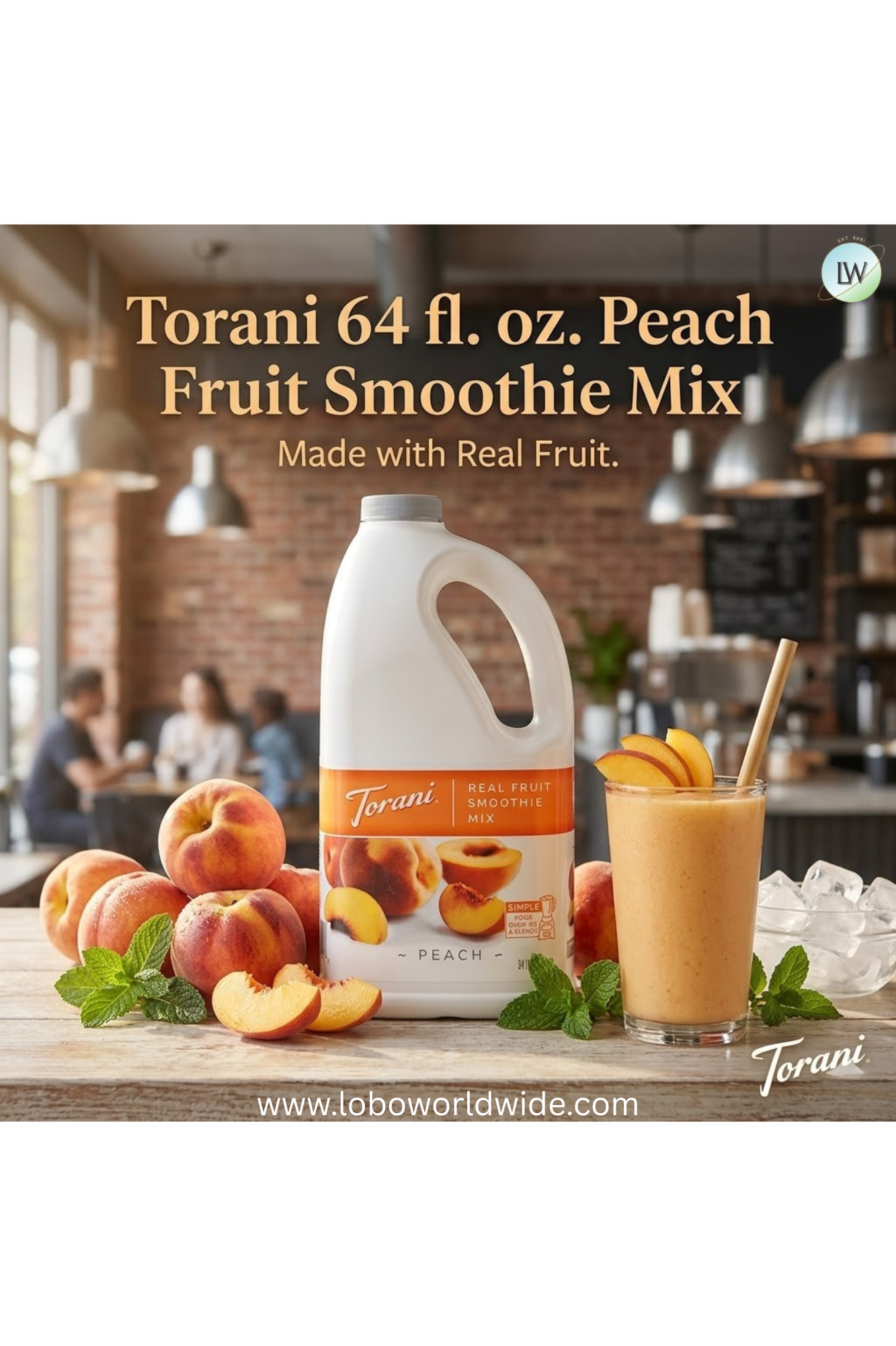 Torani Fruit Smoothie Mix- 64 fl. oz.