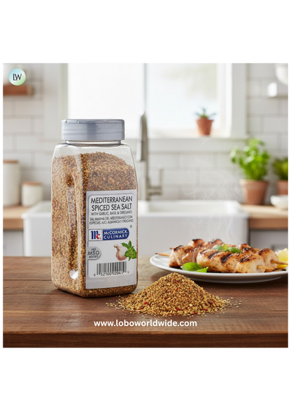 McCormick Culinary Mediterranean Spiced Sea Salt 13 oz.