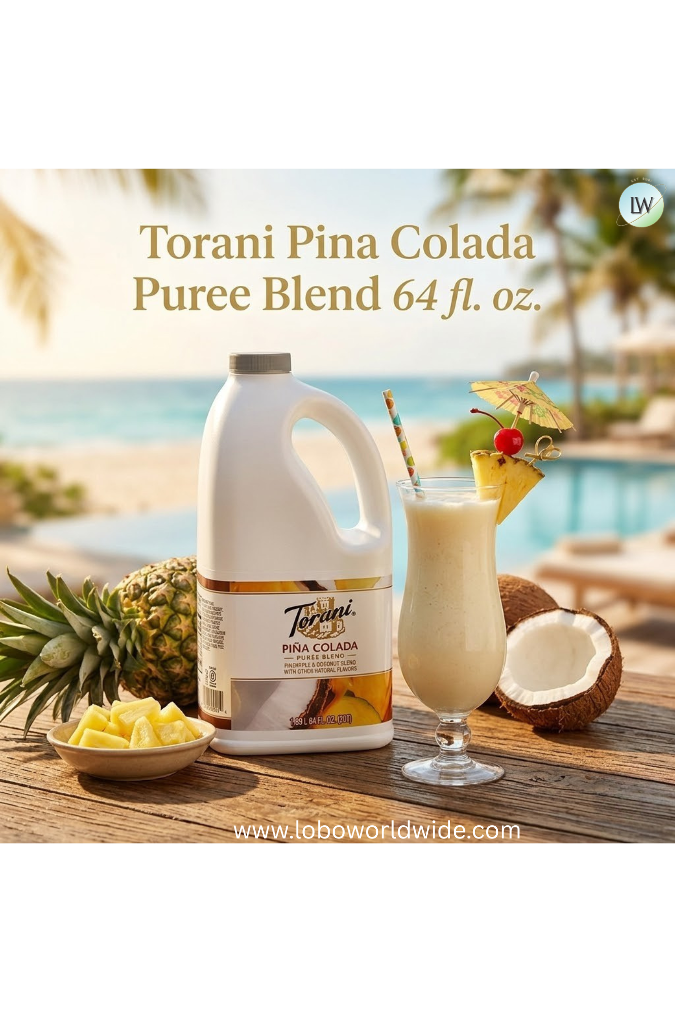 Torani Puree Blend 64 fl. oz.
