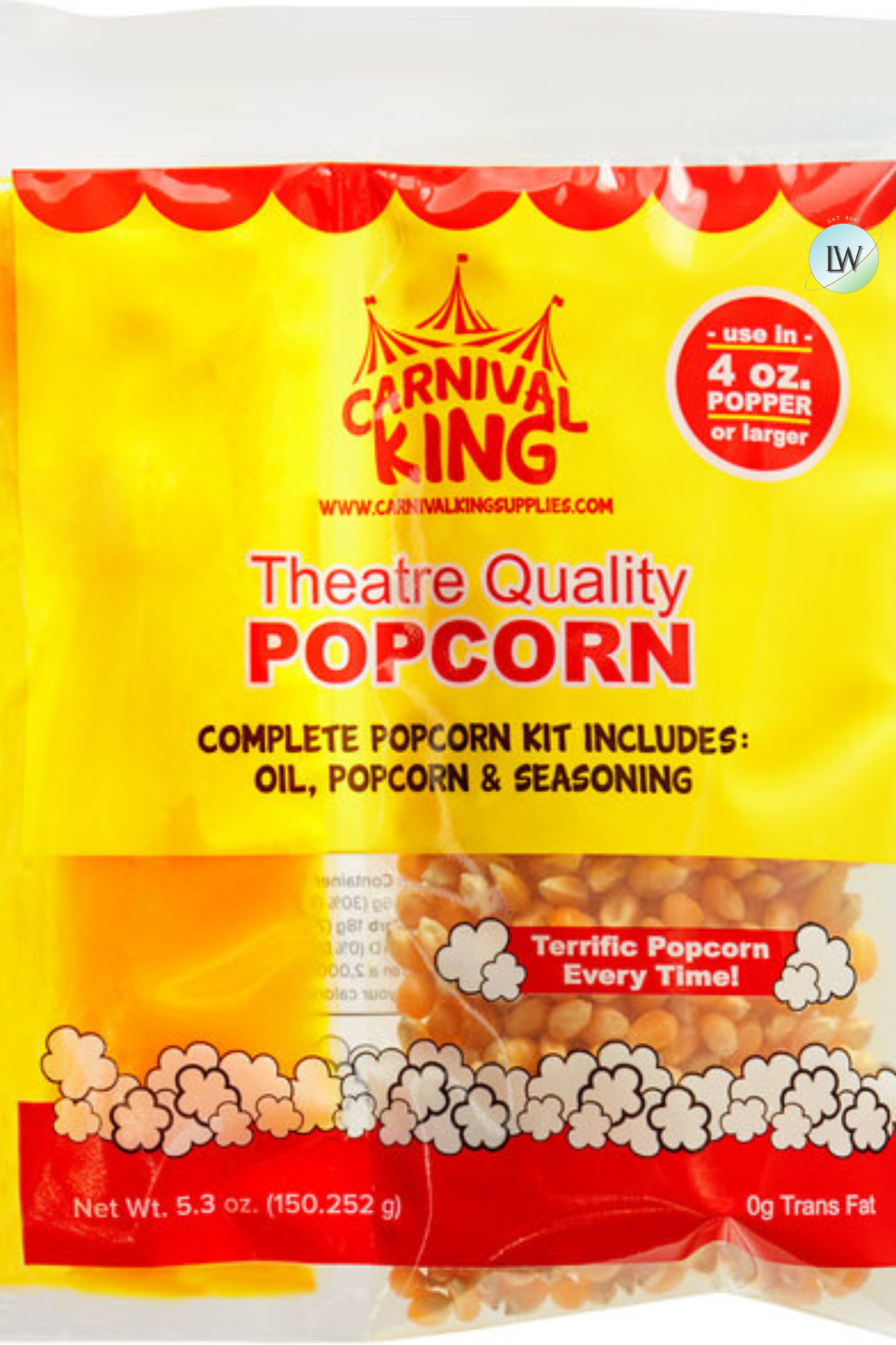 Carnival King All-In-One Popcorn Kit(Various Sizes)