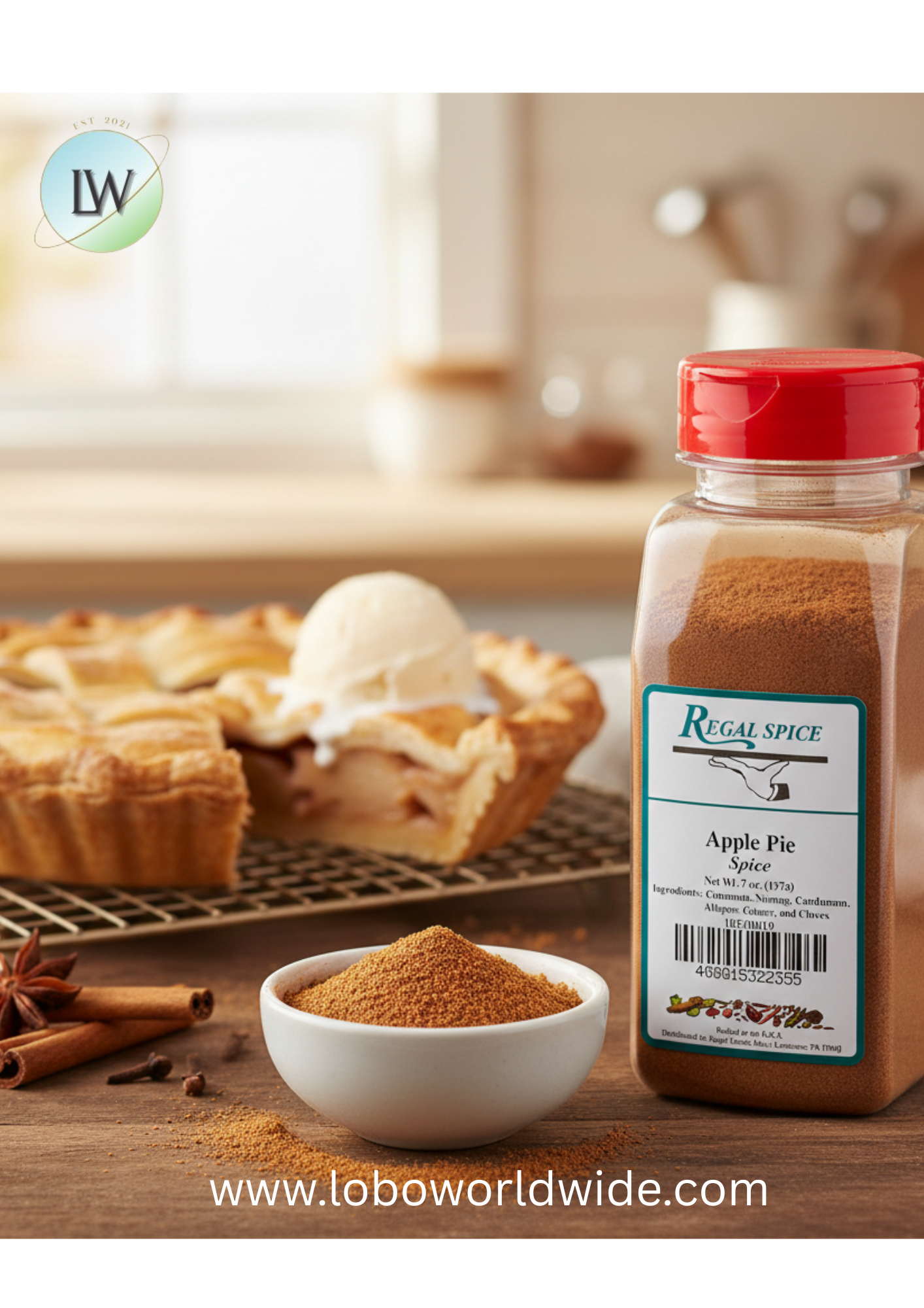 Regal Apple Pie Spice 7 oz.