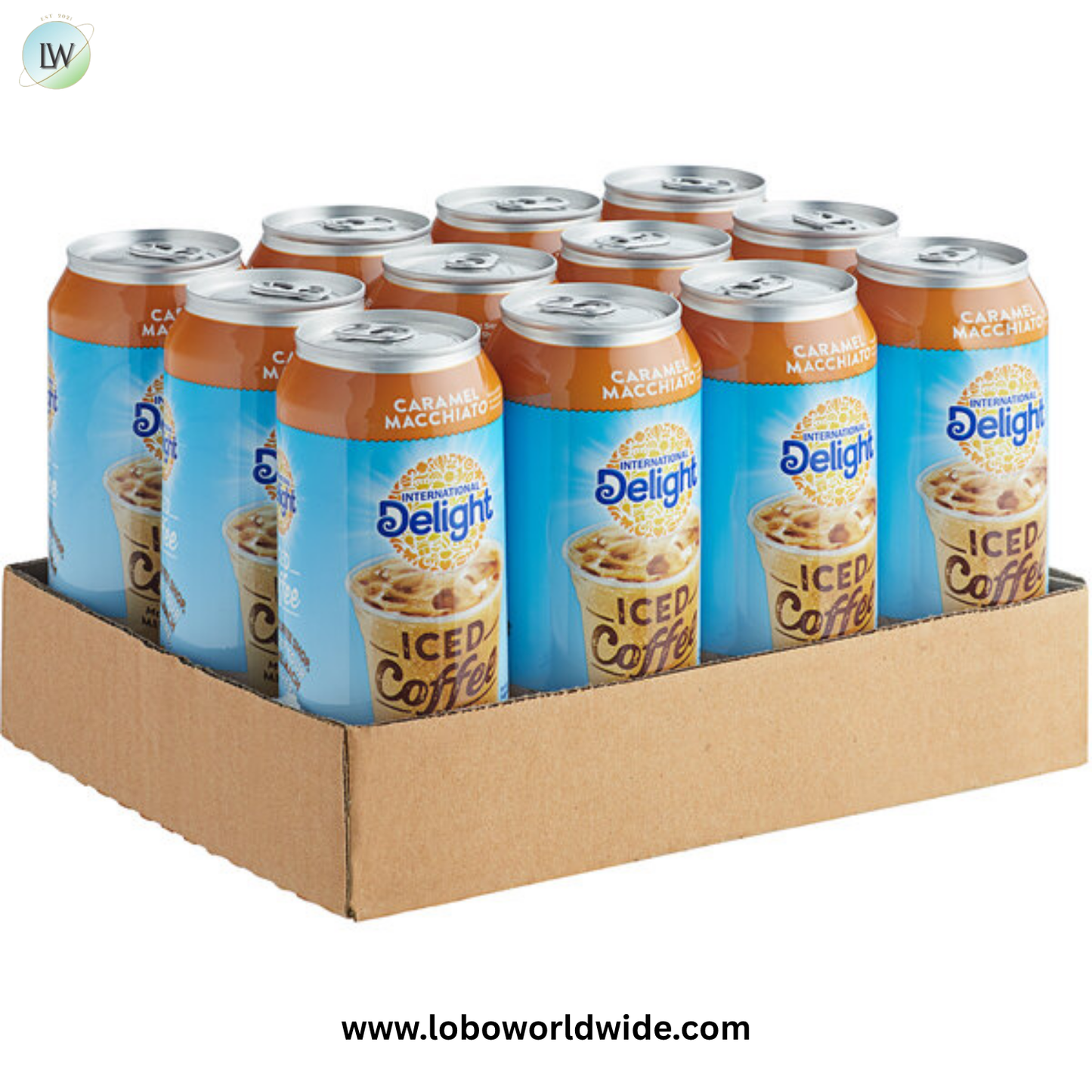 International Delight Coffee 15 fl. oz. - 12/Case