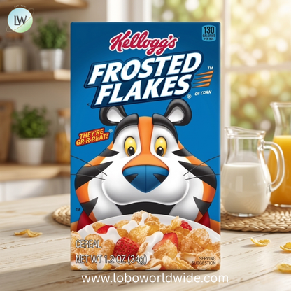 Kellogg's Breakfast Cereal, Kids Cereal, Family Breakfast, Variety Pack, 8.56oz Tray (8 Boxes)