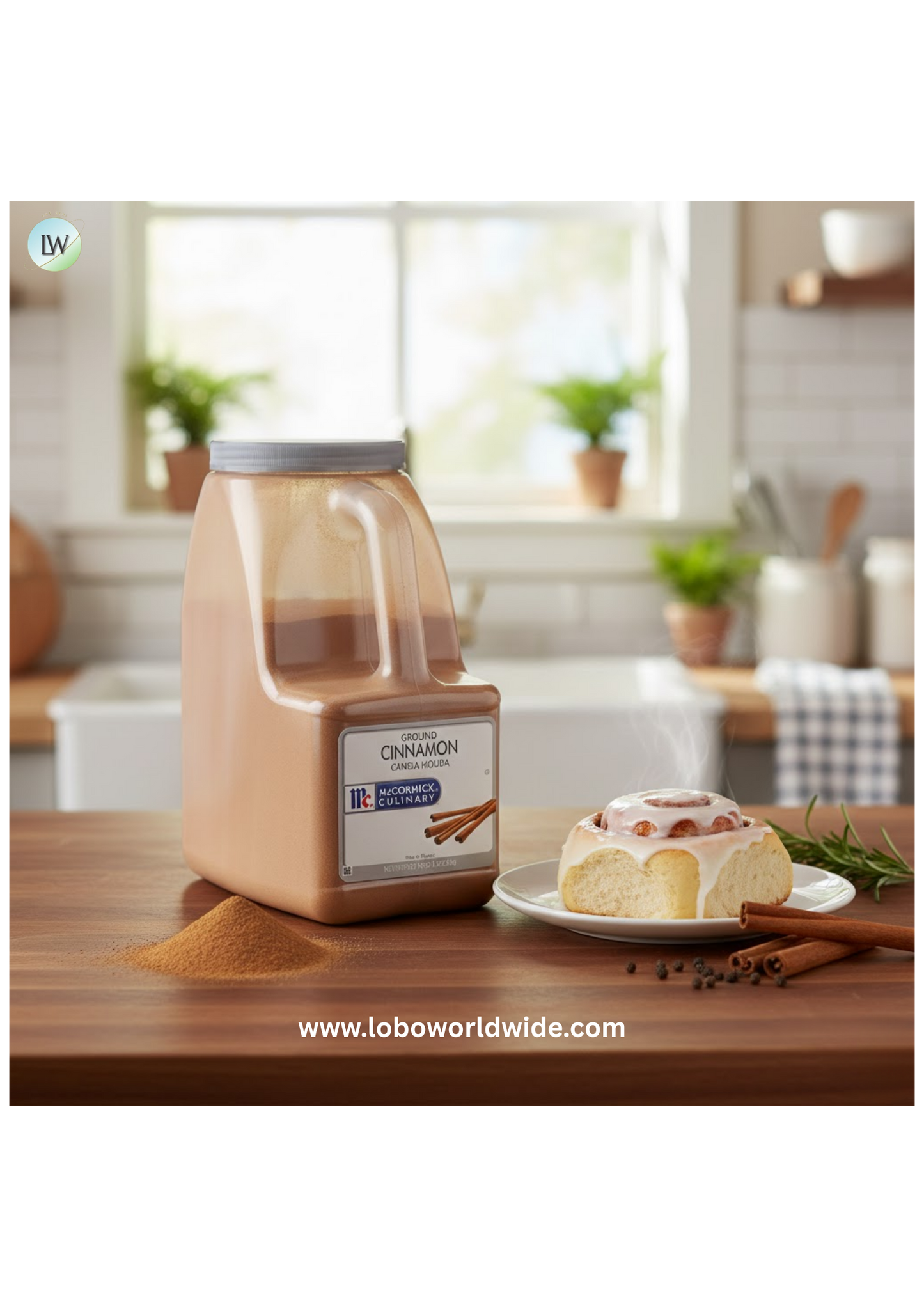 McCormick Culinary Ground Cinnamon - 5 lb.